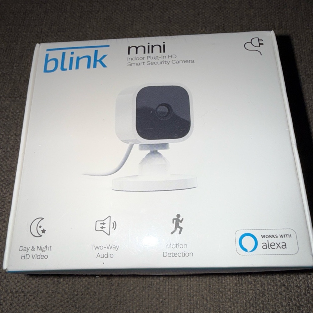 Blink Mini Indoor Security Camera